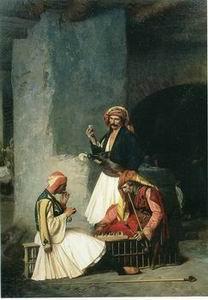  Arab or Arabic people and life. Orientalism oil paintings 36